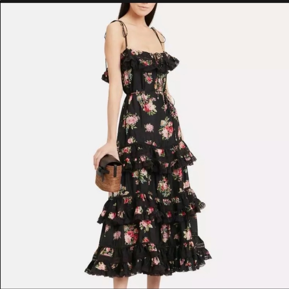 Zimmerman Honour Tiered Dress